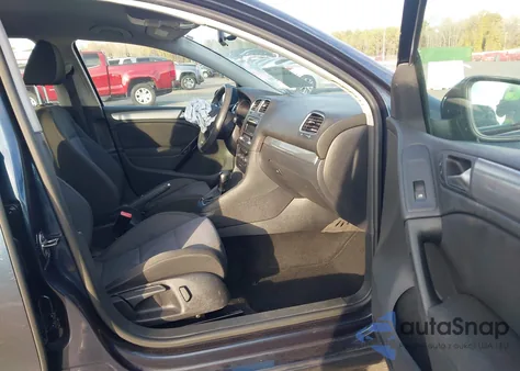 2012 Volkswagen Golf 2.5L 4-Door from USA, damaged, VIN WVWDB7AJ4CW300752